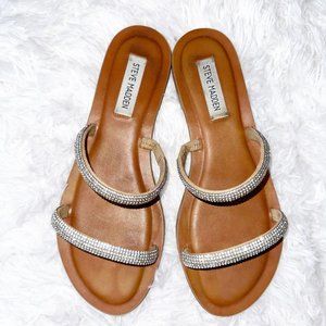 Steve madden twirl nude sandal